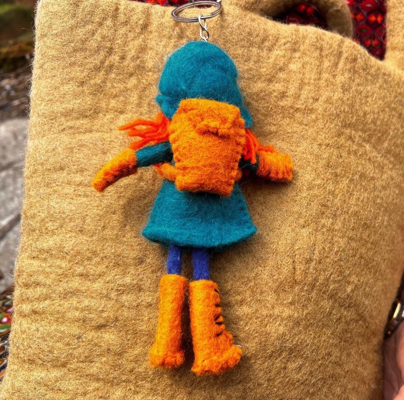 Backpack Girl - WeDesignWool