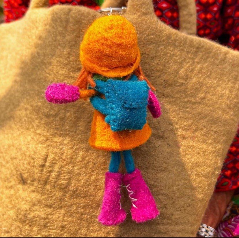 Backpack Girl - WeDesignWool
