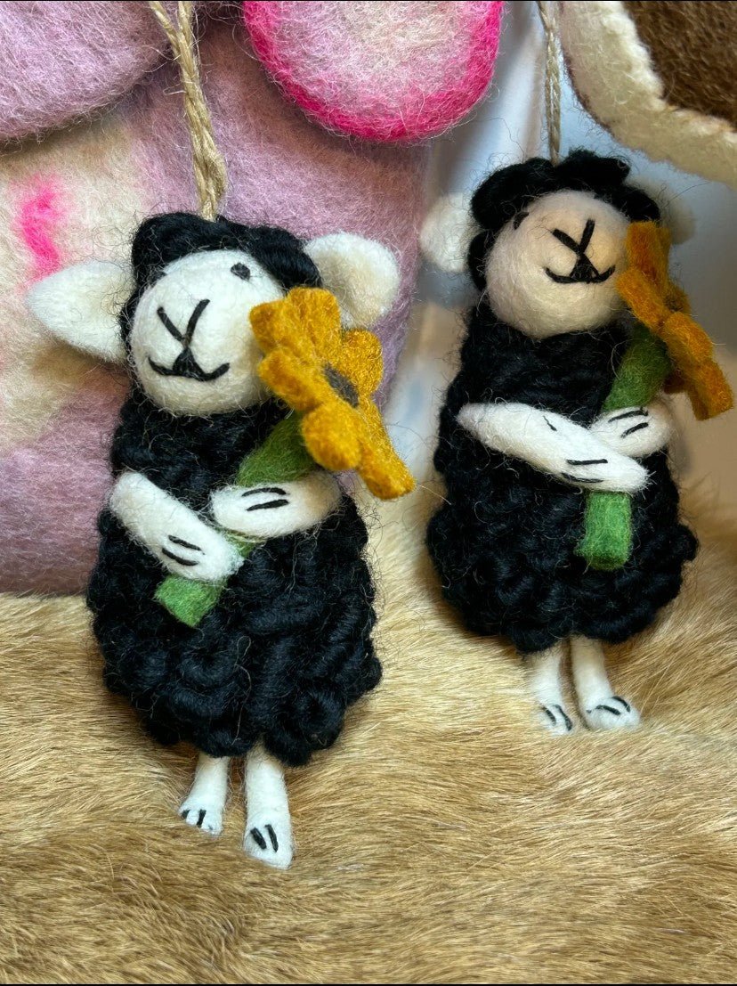 Flowered Sheep - WeDesignWool