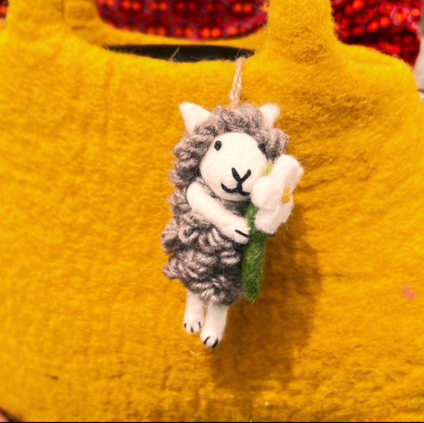 Flowered Sheep - WeDesignWool