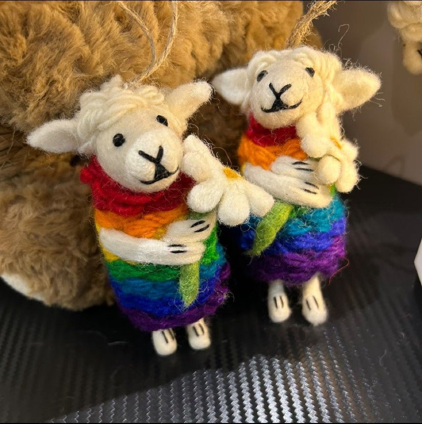 Flowered Sheep - WeDesignWool