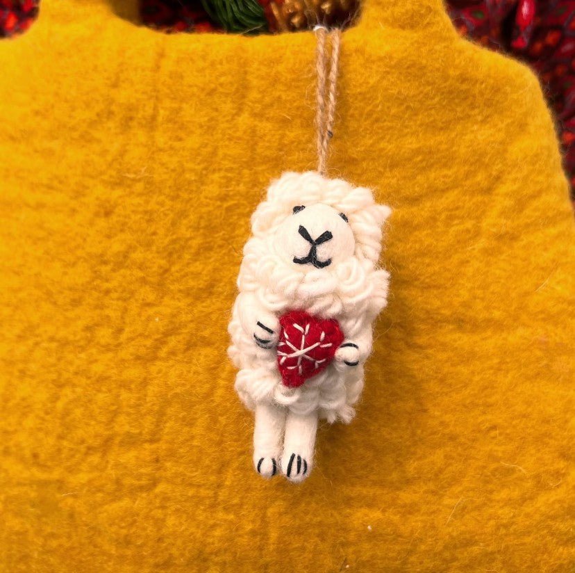 Flowered Sheep - WeDesignWool