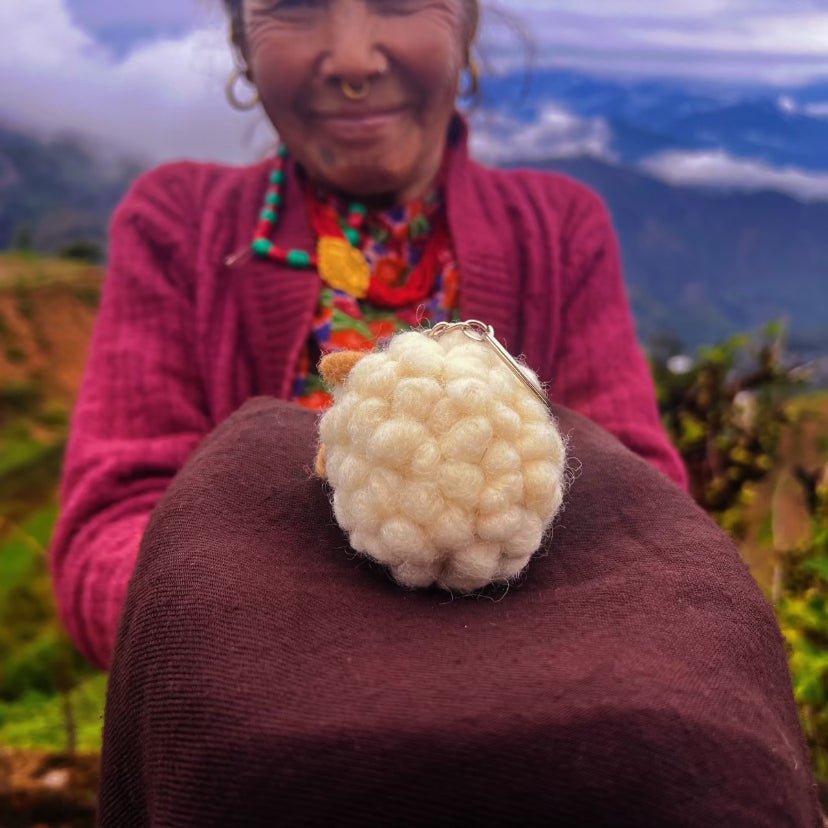 Little Curly Sheep - WeDesignWool