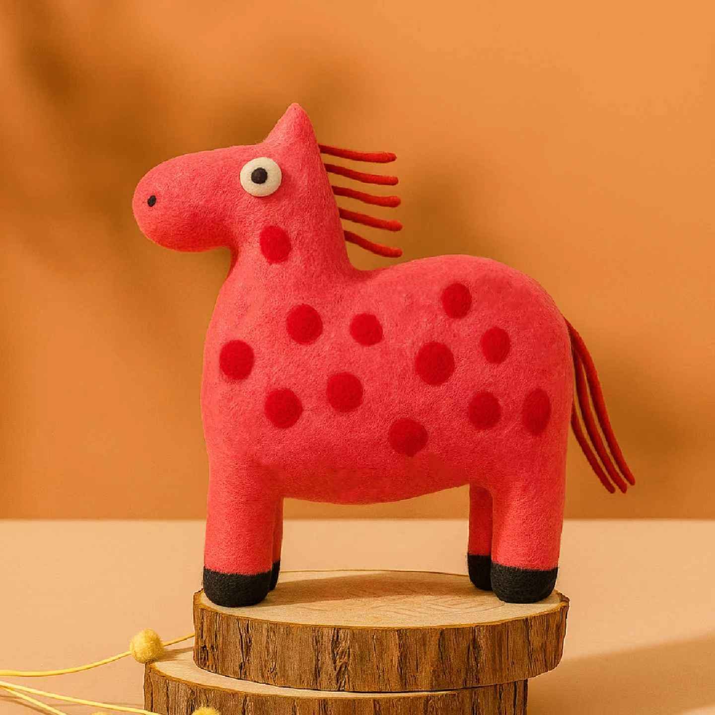 Pinky Spotty McHorseface Charm๐๐ - WeDesignWool