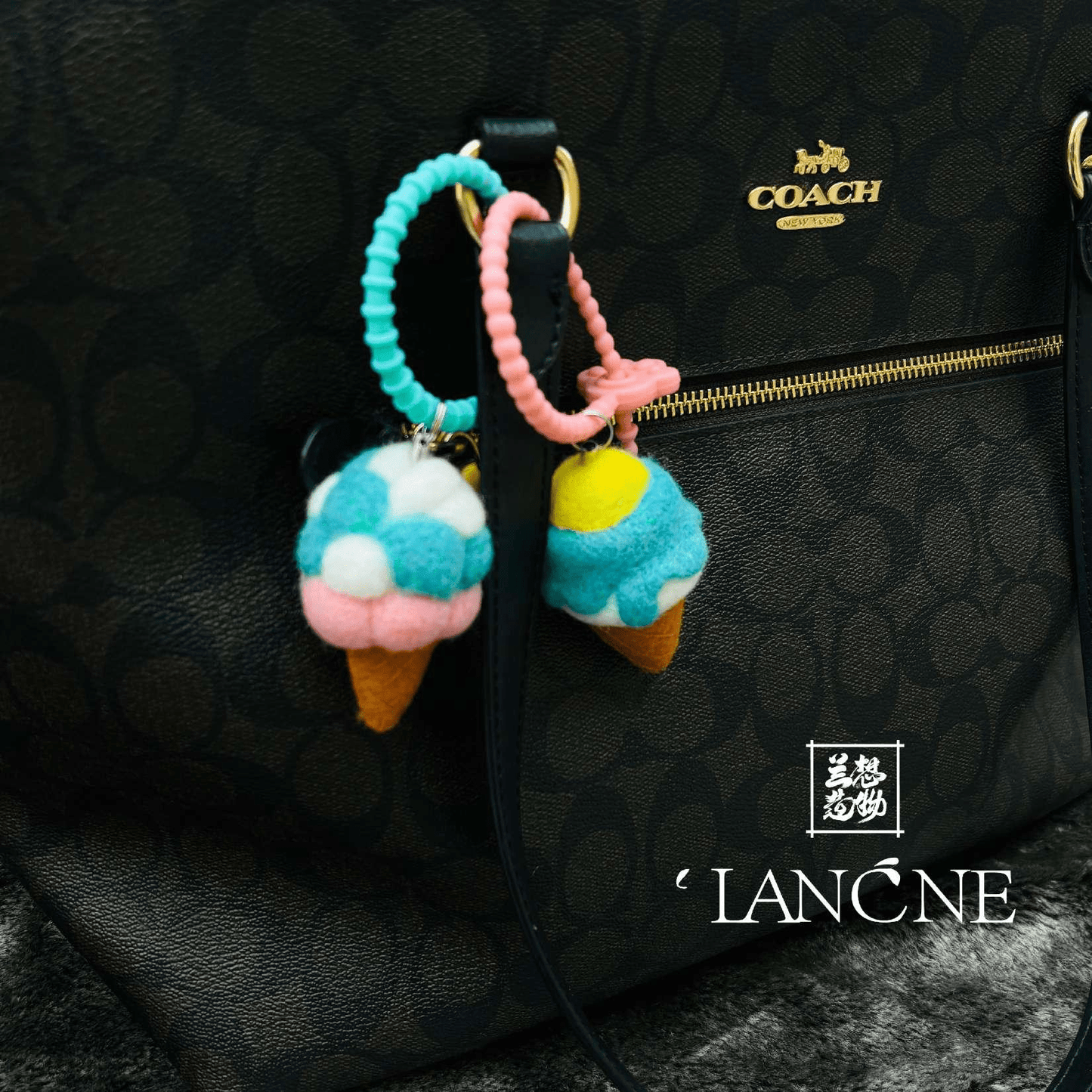 🍦✨Sweet Scoop Ice Cream Charm - WeDesignWool