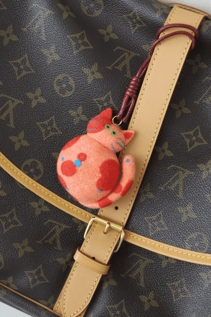 Tumble - Weed Tabby Charm🧡🐾 - WeDesignWool