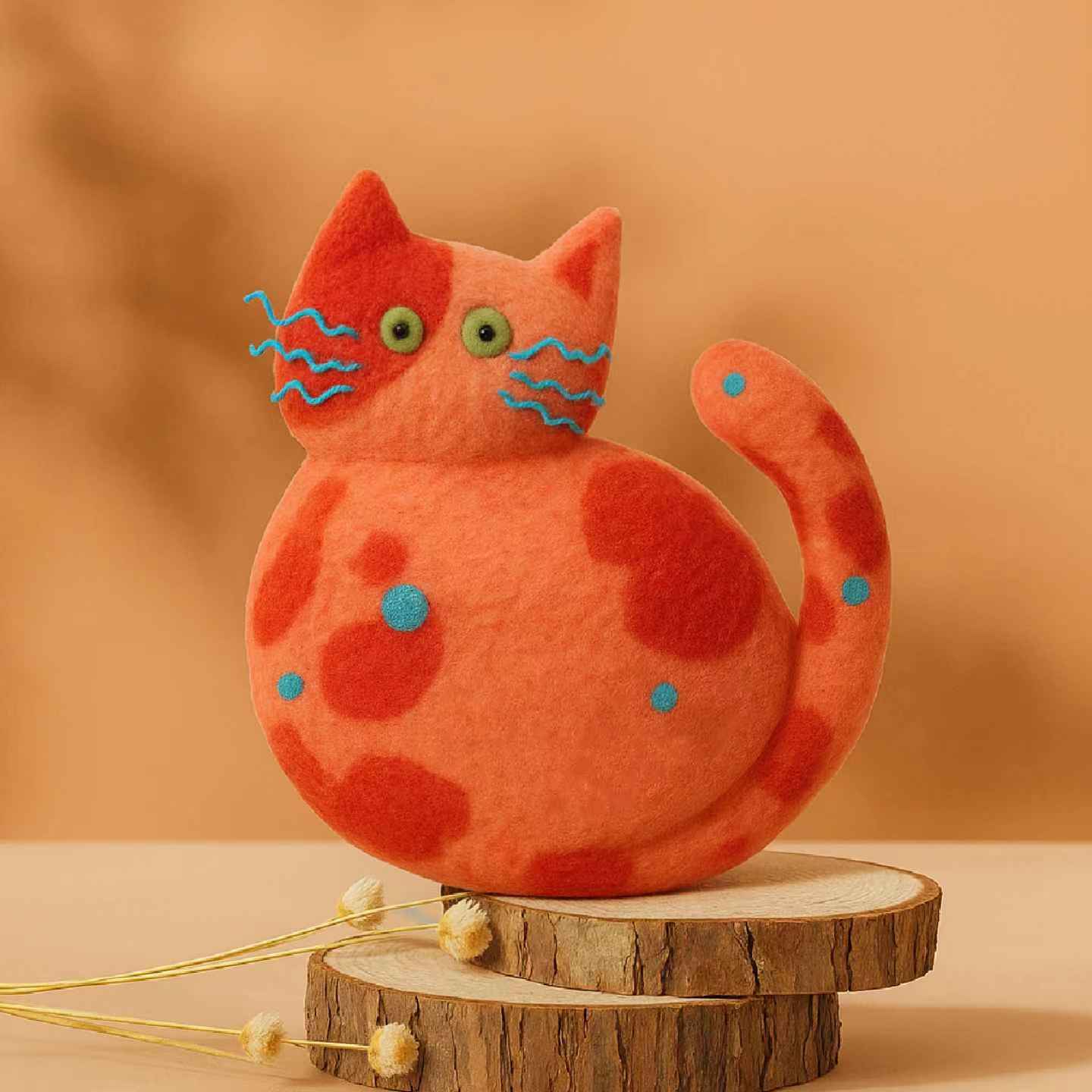 Tumble - Weed Tabby Charm🧡🐾 - WeDesignWool