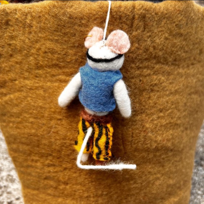 Various Style of Feltie Flutter Mice I - WeDesignWool
