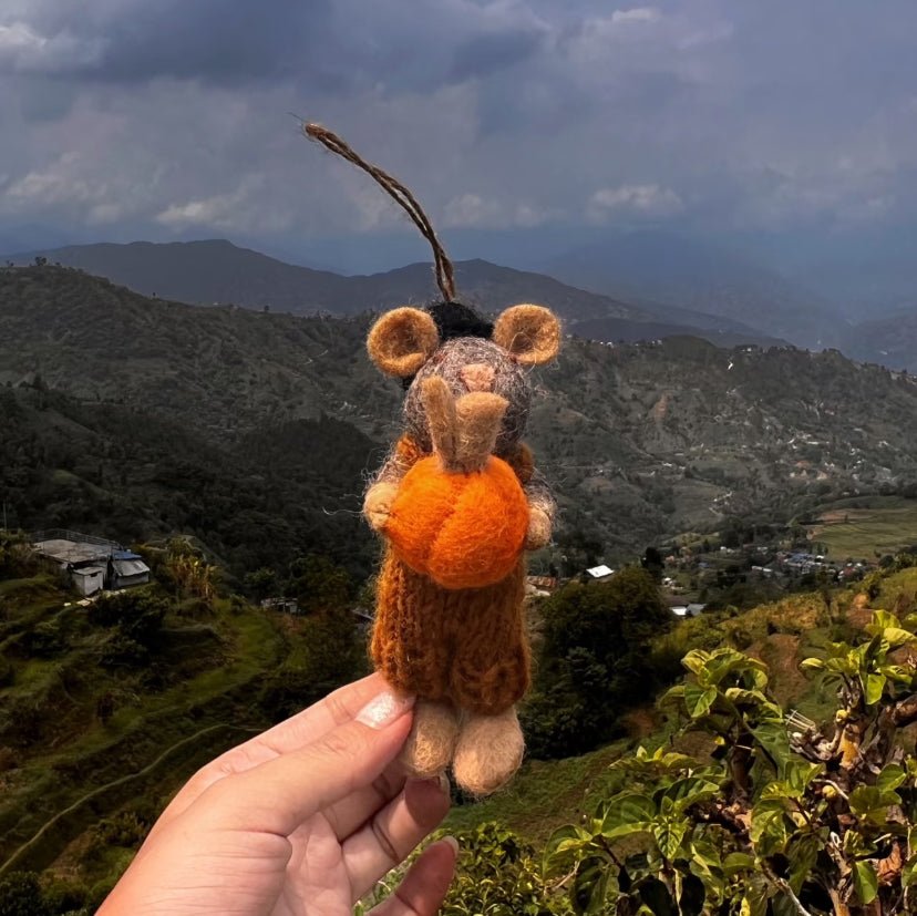 Various Style of Feltie Flutter Mice I - WeDesignWool