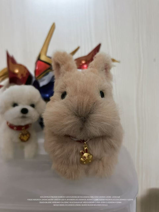 Custom Colour Felt Twister Handmade Bunny - WeDesignWool