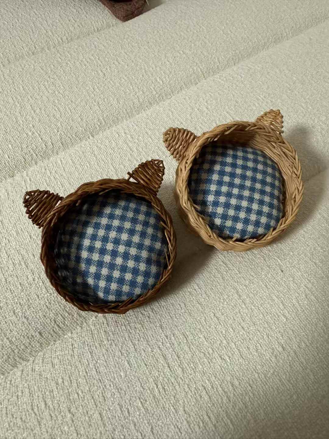 Custom Handcraft Felted Pet with Bamboo Nests - WeDesignWool