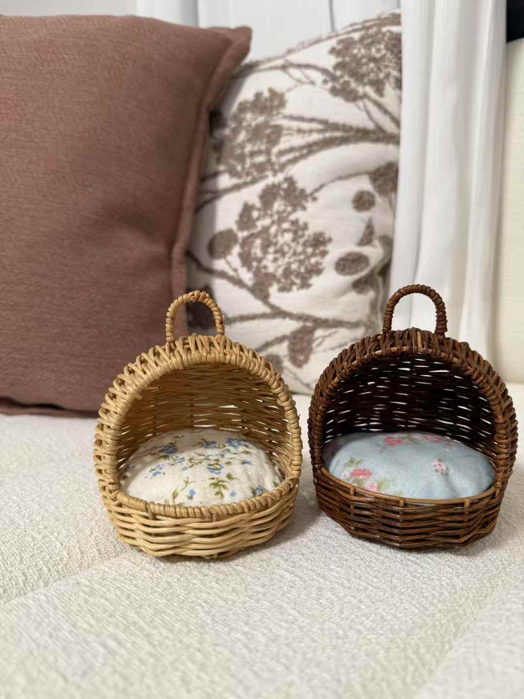 Custom Handcraft Felted Pet with Bamboo Nests - WeDesignWool