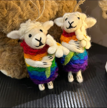Flowered Sheep - WeDesignWool