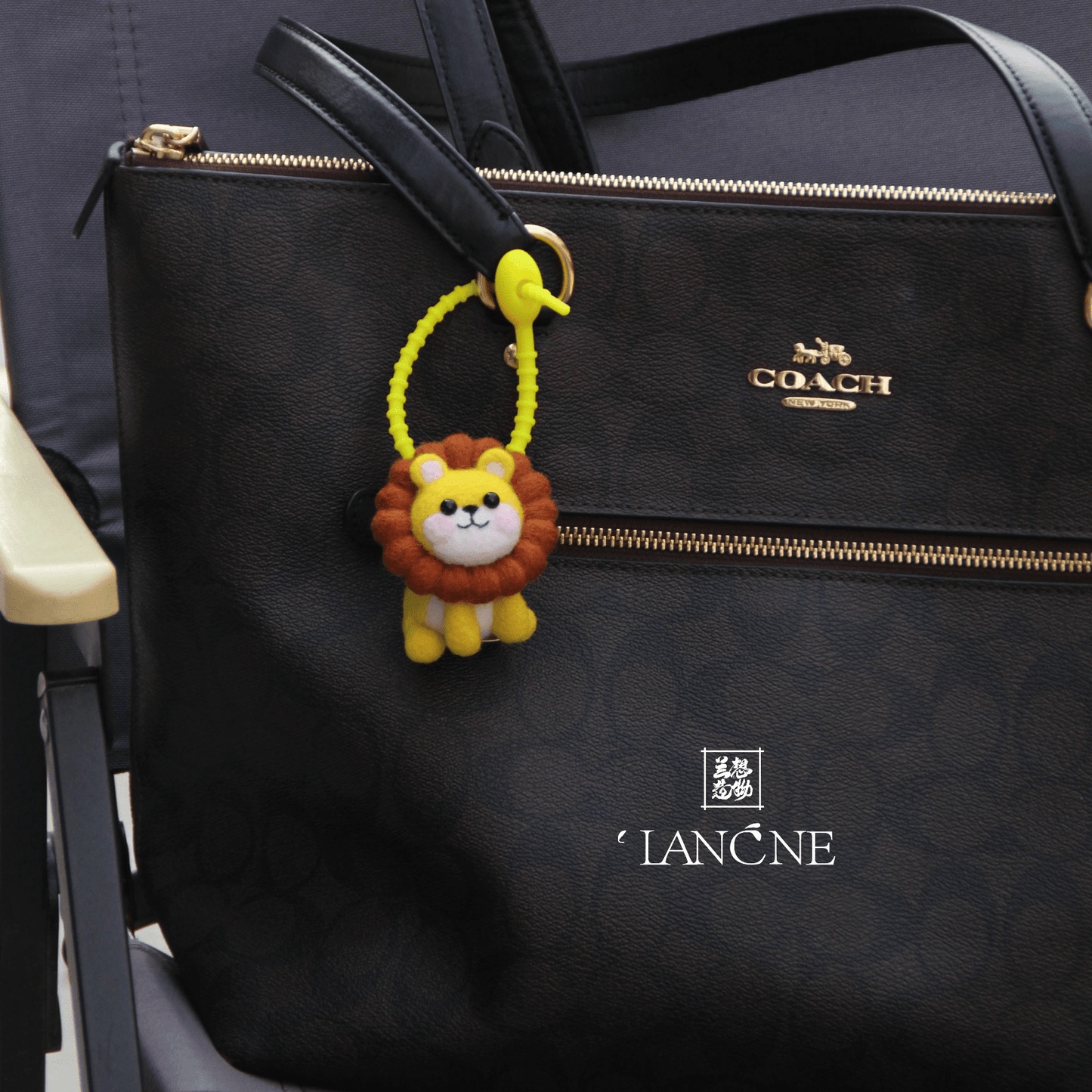 🦁Roaringly Cute Little Lion Charm - WeDesignWool